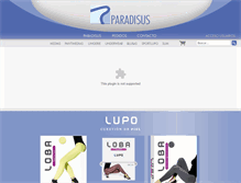 Tablet Screenshot of paradisus.com.uy